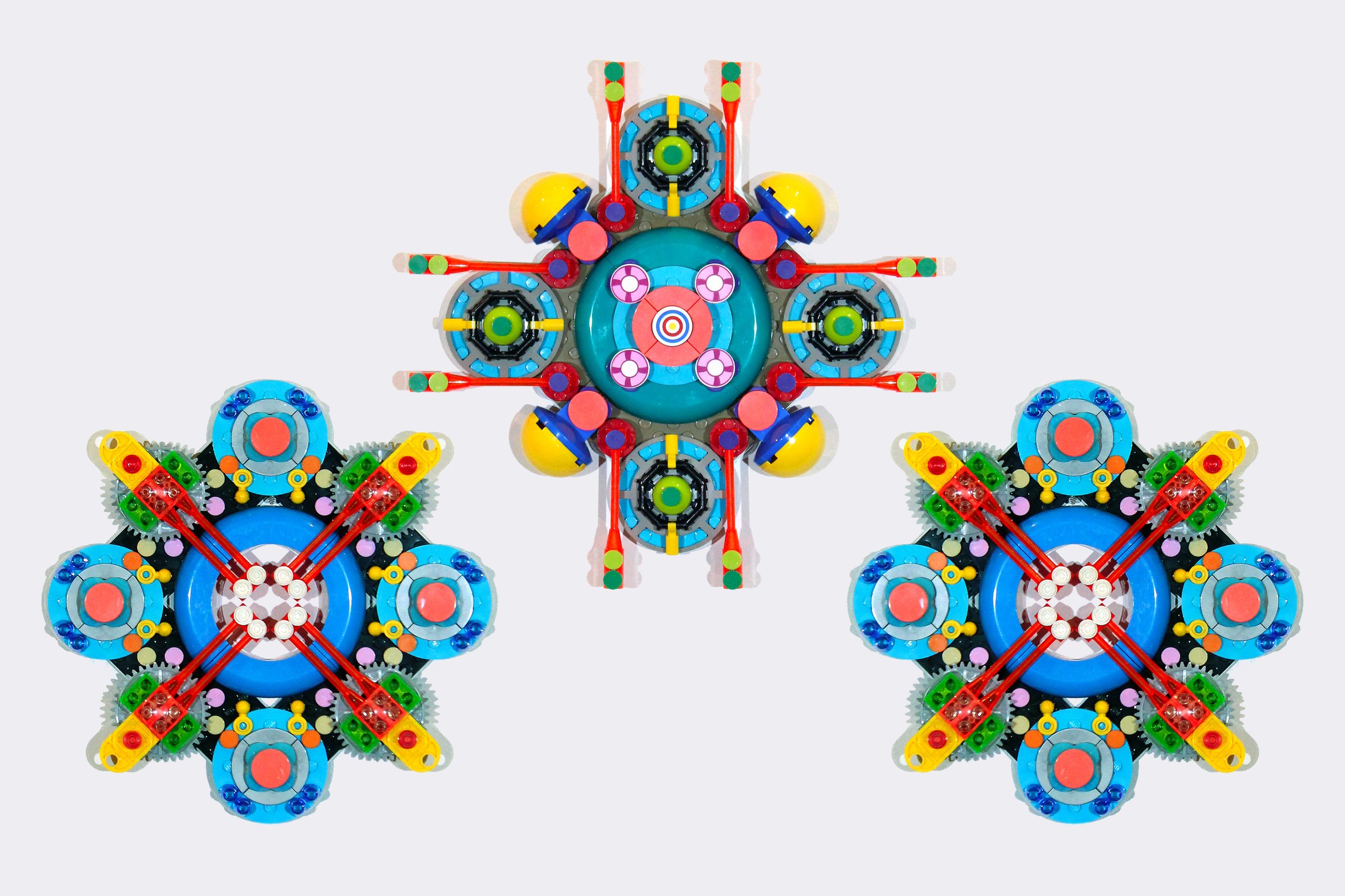 Kaleidoscope of Color: Vincent Sereks' Vivid Exhibit - BrickNerd